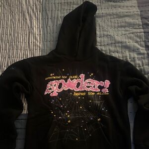 Sp5der Hoodie Black V2